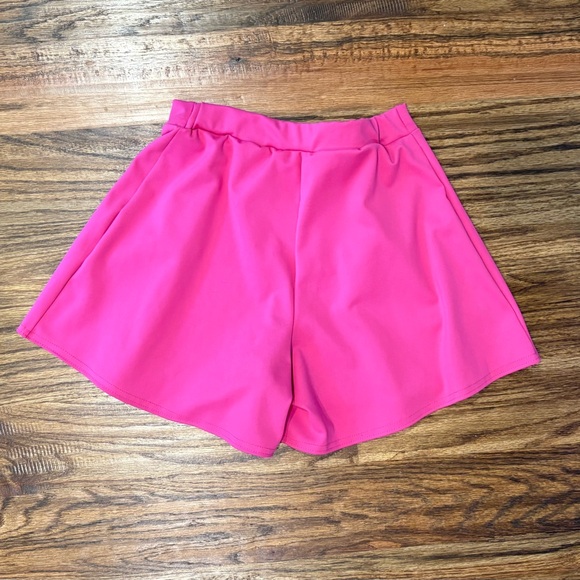 Kelle Dance Costume shorts, “Elements of Style”, style #3816, fushia / pink - Picture 2 of 5